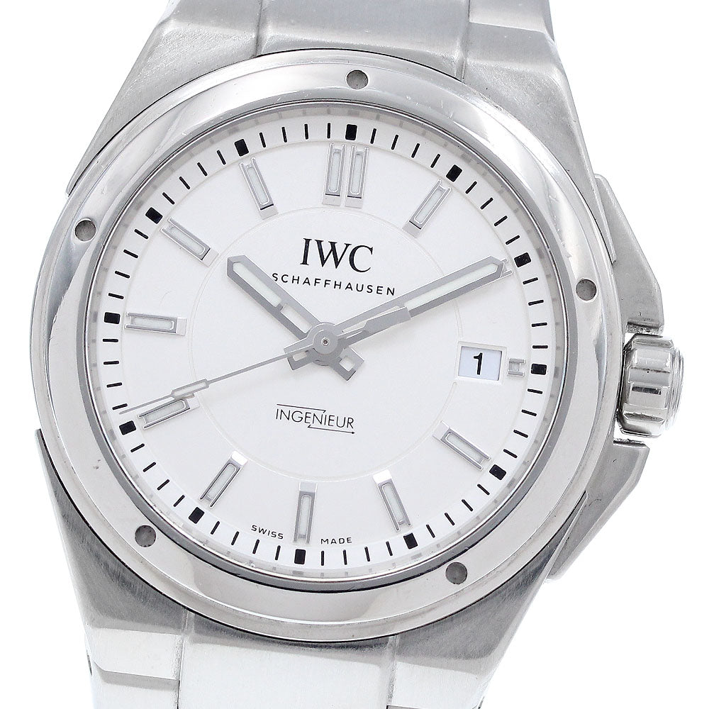 IWC SCHAFFHAUSEN Ingenieur IW323904 Date Silver Dial Automatic Men's_920741
