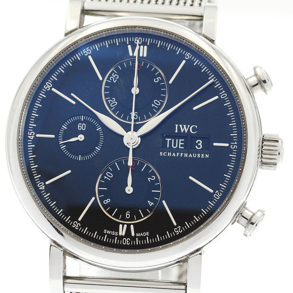 IWC SCHAFFHAUSEN Port Fino Chronograph IW391030 Automatic Men's Watch_920749