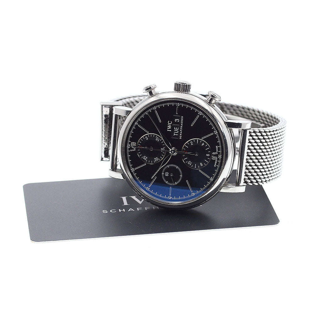 IWC SCHAFFHAUSEN Port Fino Chronograph IW391030 Automatic Men's Watch_920749