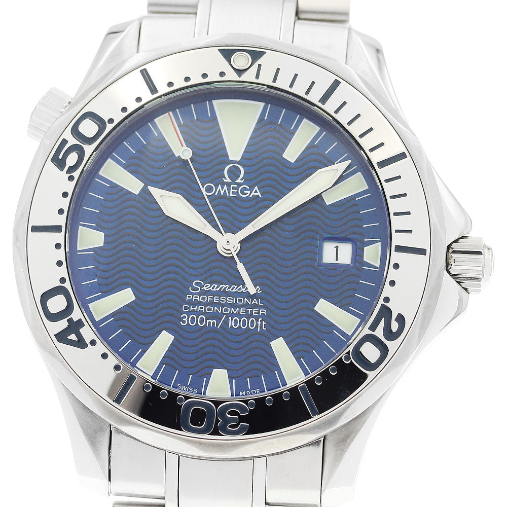 OMEGA Seamaster 300 2255.80 Date blue Dial Automatic Men's Watch_920756
