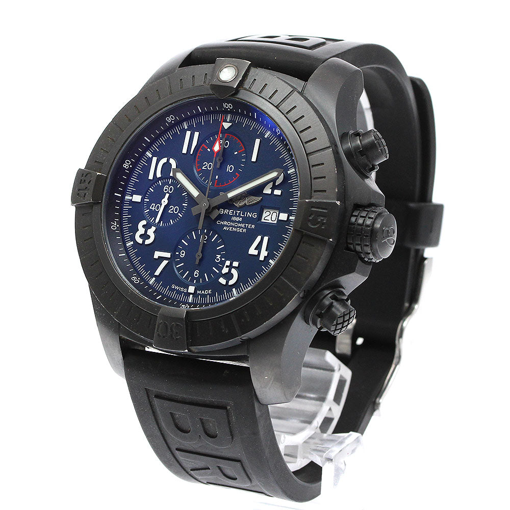 BREITLING Super Avenger 48 Night Mission V13375 Navy Dial Automatic Men's_920761