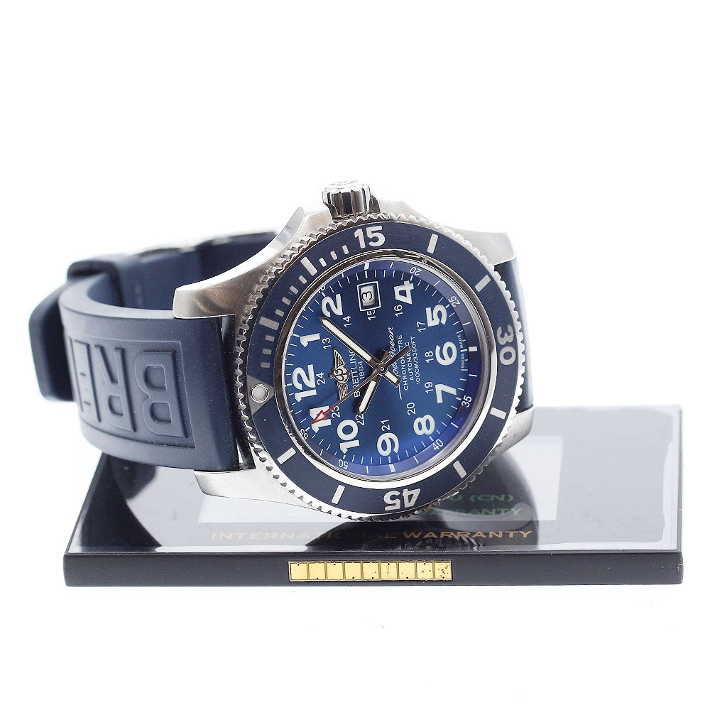 BREITLING Super Ocean II 44 A17392 Date blue Dial Automatic Men's Watch_920777