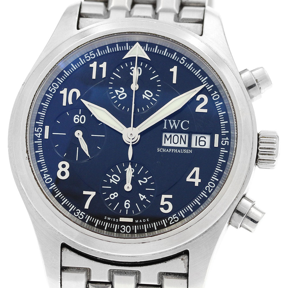 IWC SCHAFFHAUSEN Spitfire IW370618 Chronograph day date Auto Men's Watch_920796