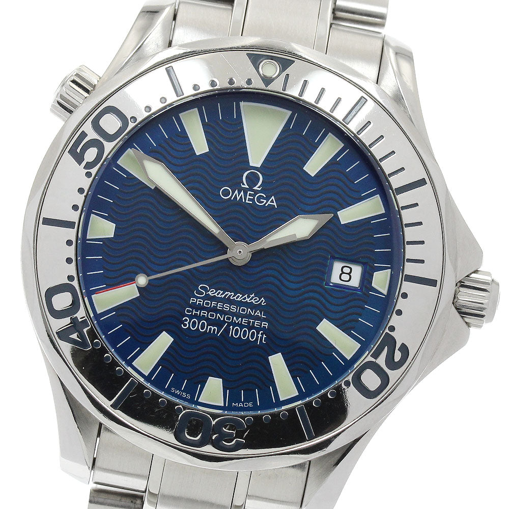 OMEGA Seamaster 300 2255.80 Date blue Dial Automatic Men's Watch_920803