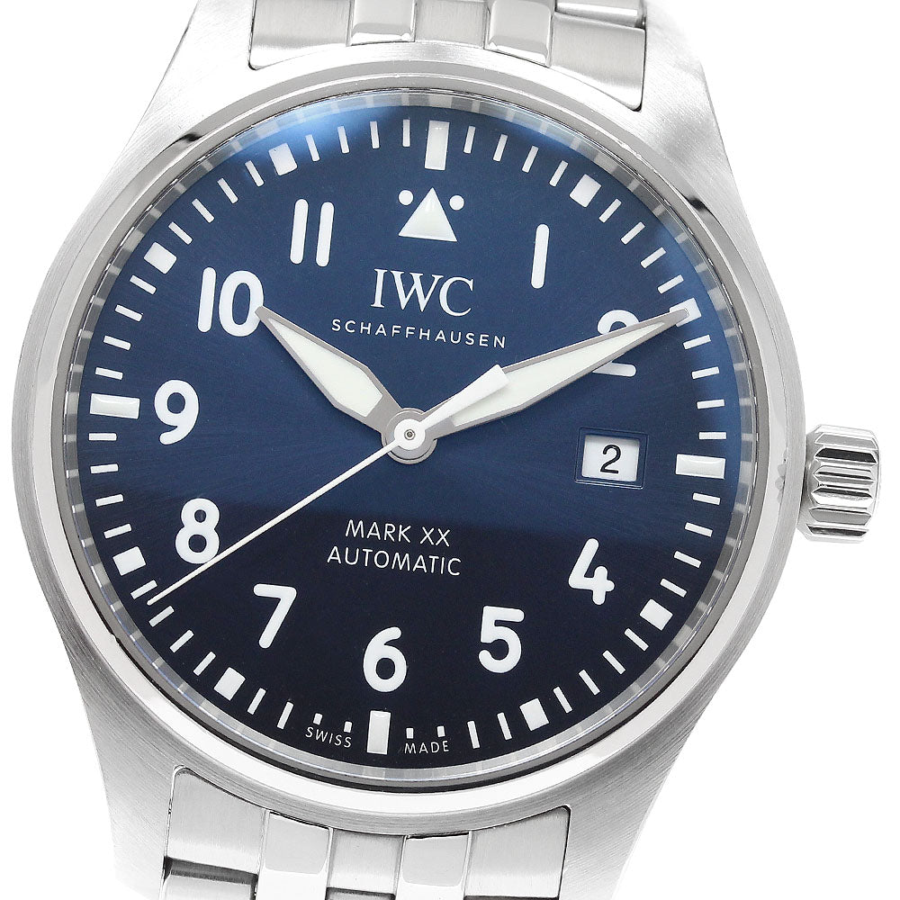 IWC SCHAFFHAUSEN Pilot's Watch Mark XX IW328204 Date Automatic Men's_920804