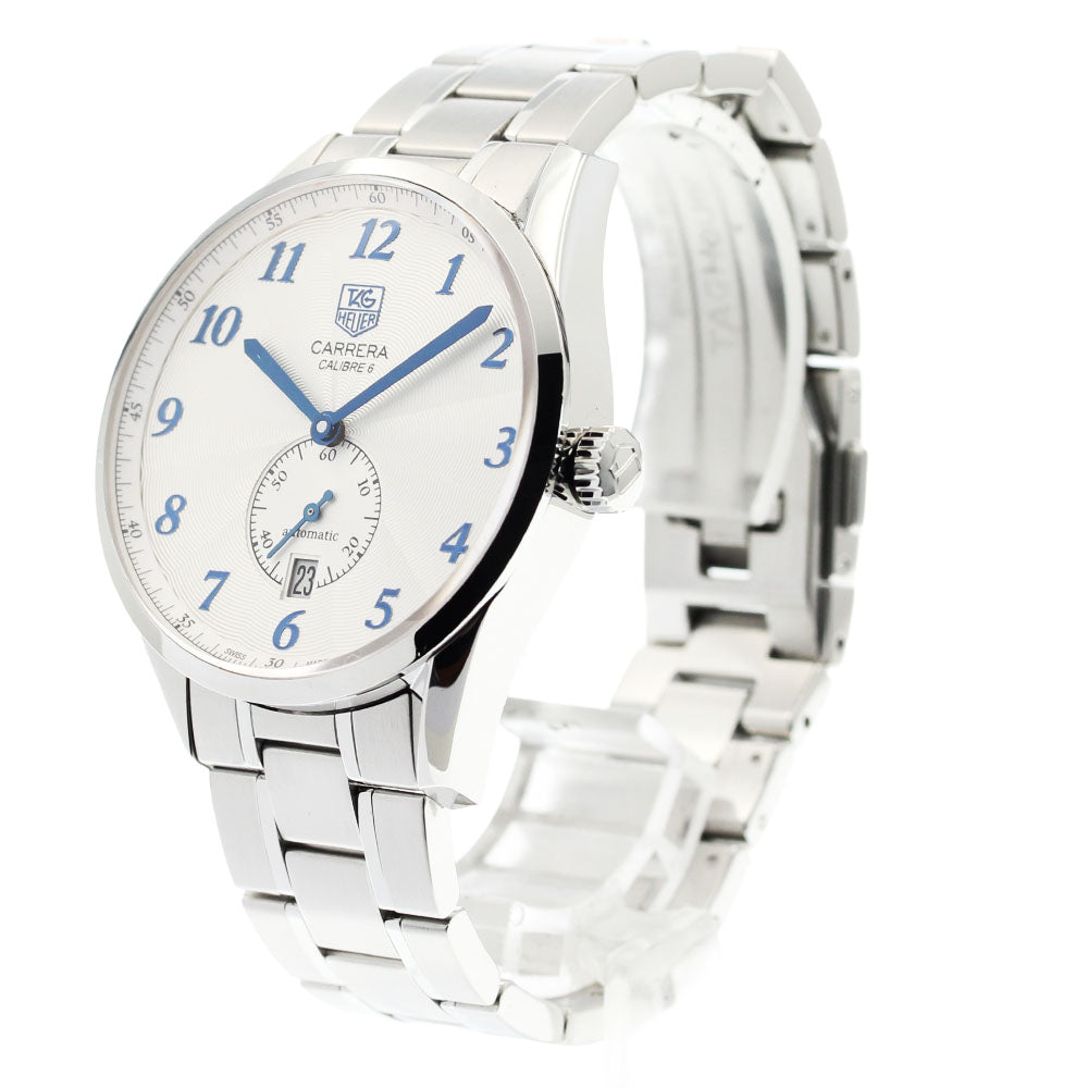 TAG HEUER Carrera Heritage Caliber 6 WAS2111 Silver Dial Automatic Men's_920813