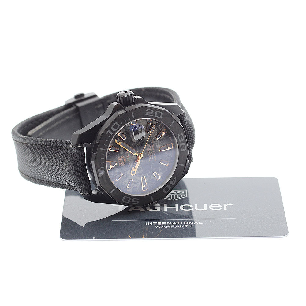 TAG HEUER Aquaracer Caliber 5 Carbon Collection WBD218A-0 Automatic Men's_920814