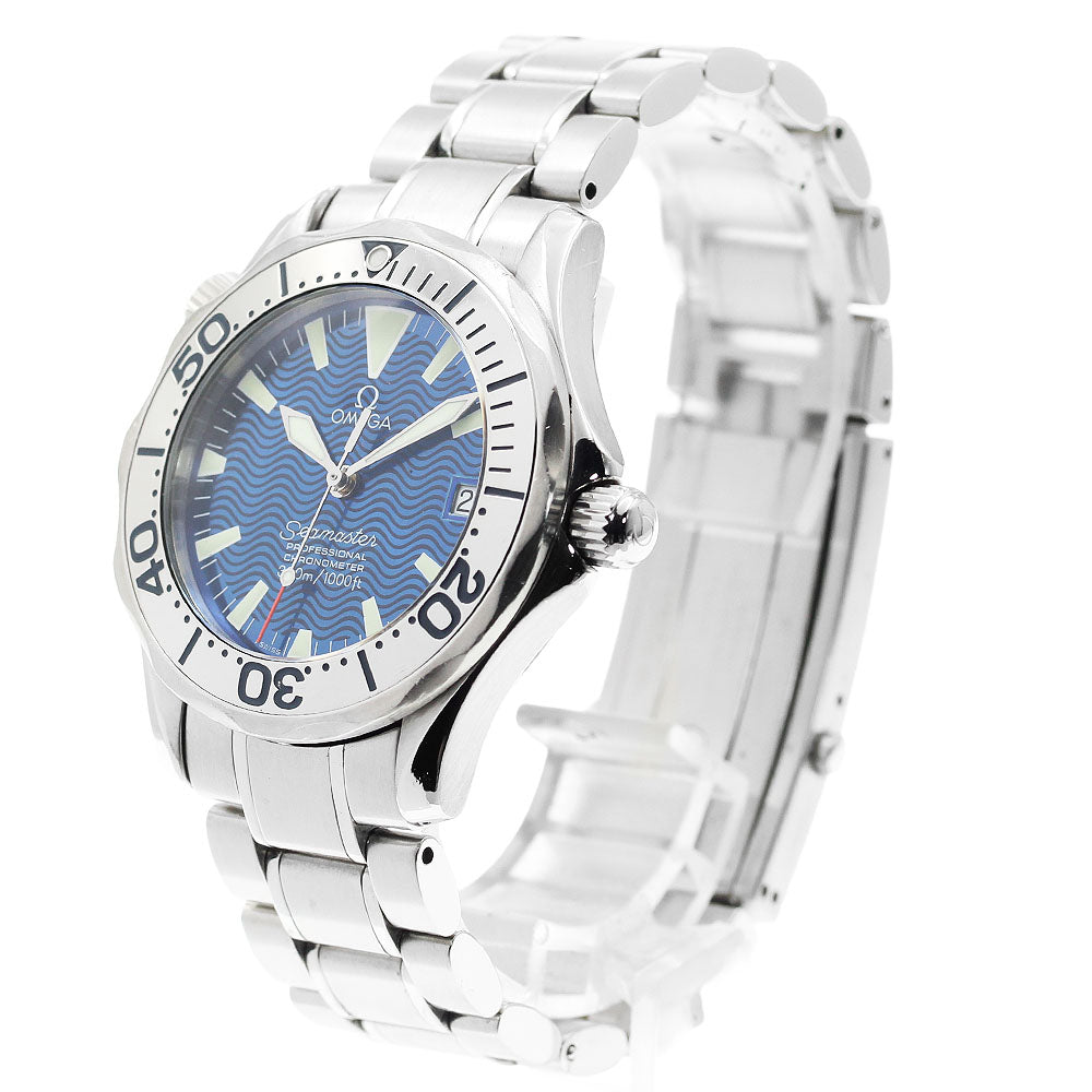 OMEGA Seamaster300 2253.80 Date blue Dial Automatic Boy's Watch_920839