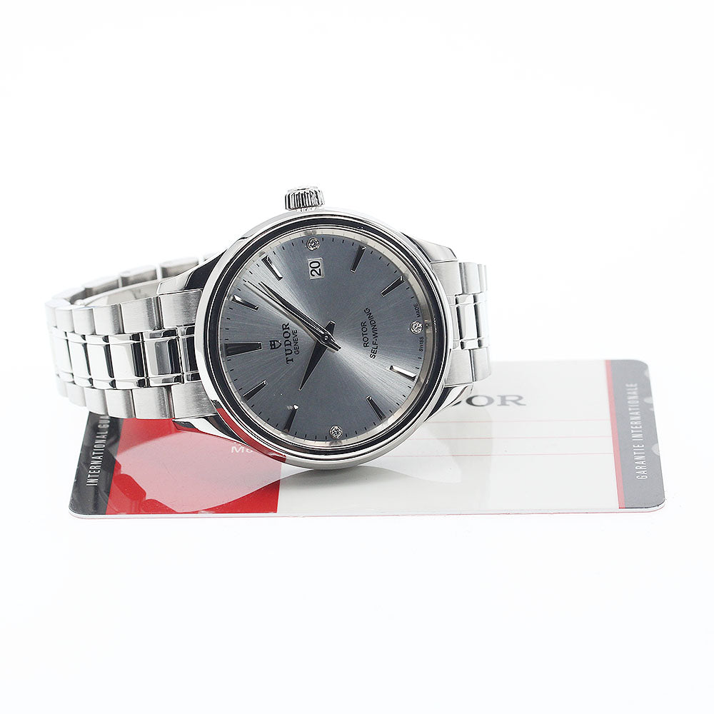 TUDOR style 12500 Date Silver Dial Automatic Men's Watch_920847