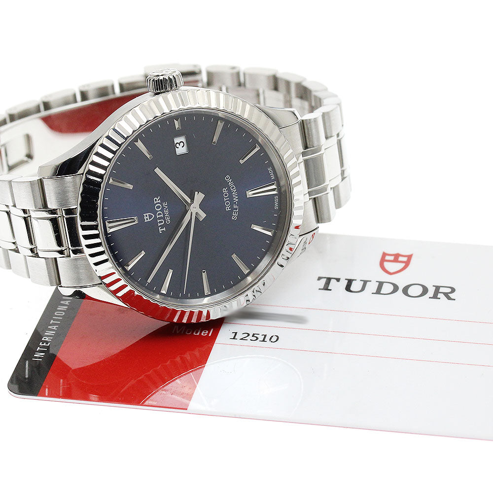 TUDOR style 12510 Date blue Dial Automatic Men's Watch_920851