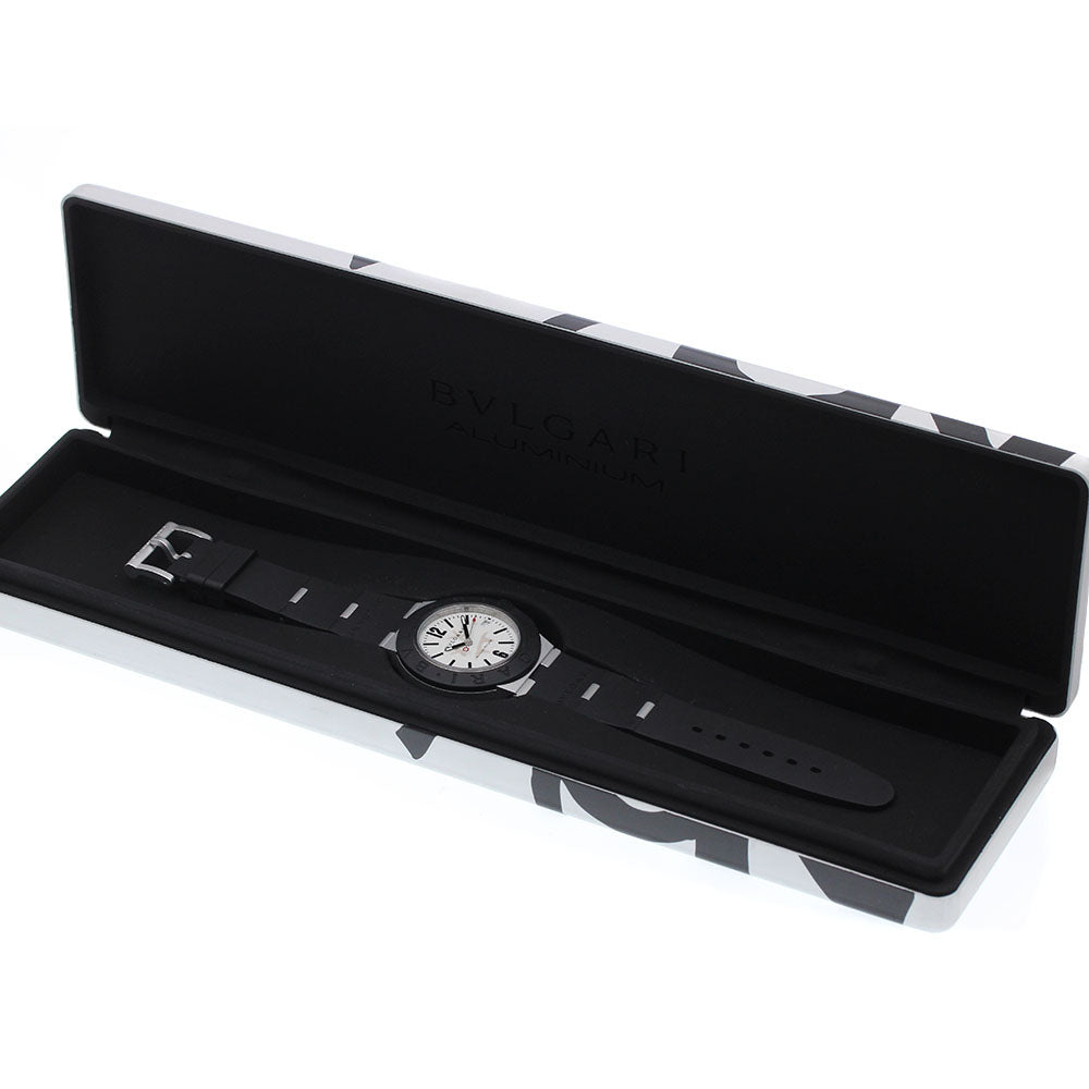 BVLGARI Aluminum Steve Aoki BB40AT Date white Dial Automatic Men's Watch_920963