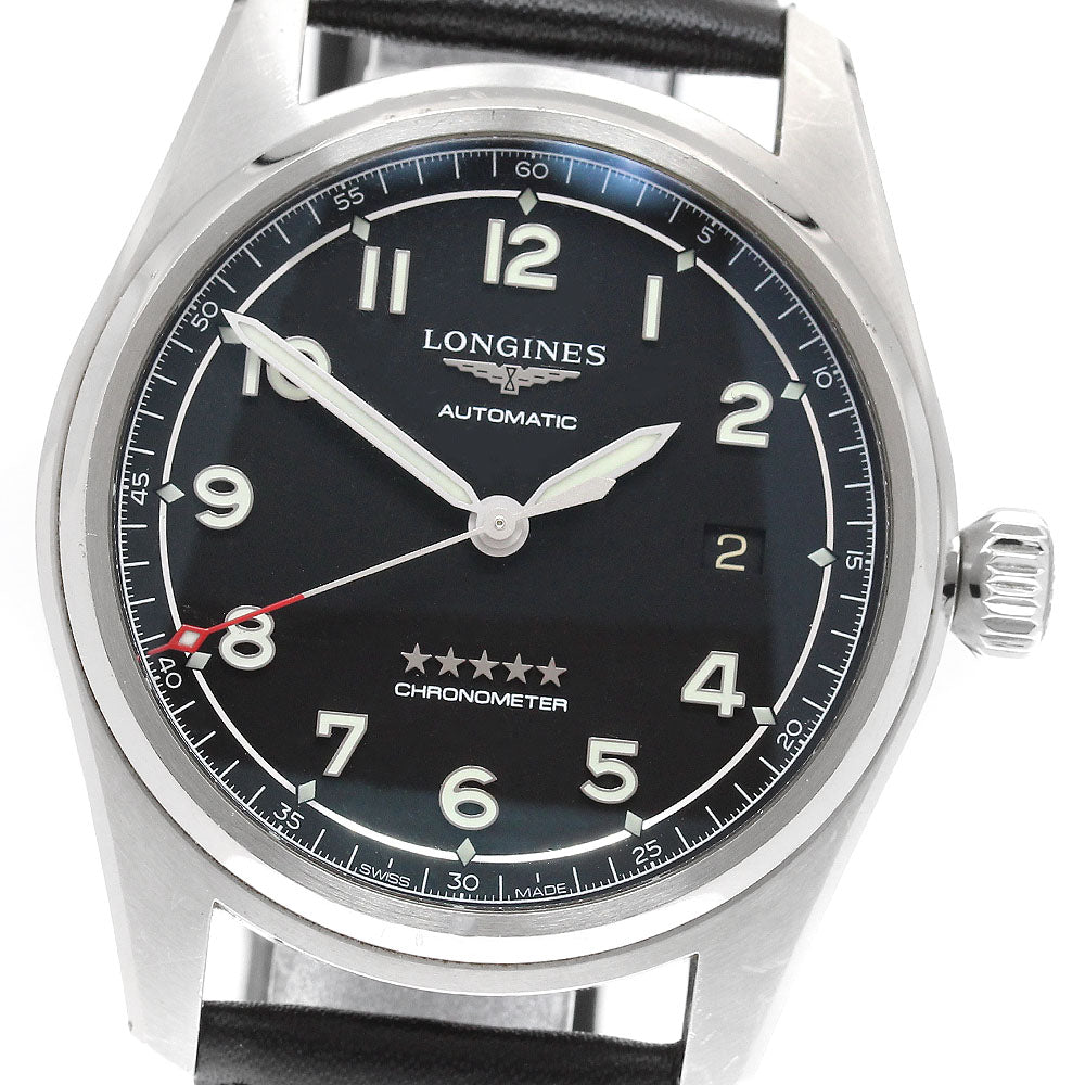 LONGINES Spirit 40 L3.810.4 Date black Dial Automatic Men's Watch_920968