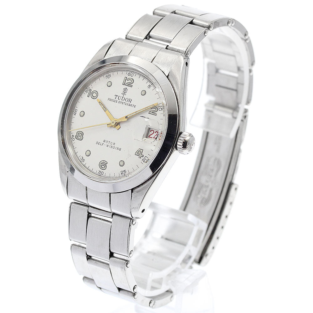 TUDOR Prince Oyster Date Kobala 7996 vintage Silver Dial Hand Winding Men's Watch_920983