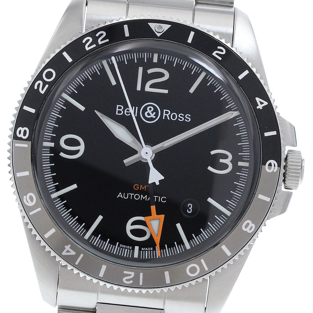 Bell＆Ross vintage BRV2-93 Date GMT black Dial Automatic Men's Watch_920988