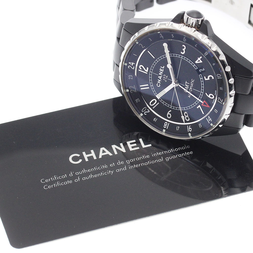CHANEL J12 H3101 GMT Matt Black black Dial Automatic Men's Watch_920990