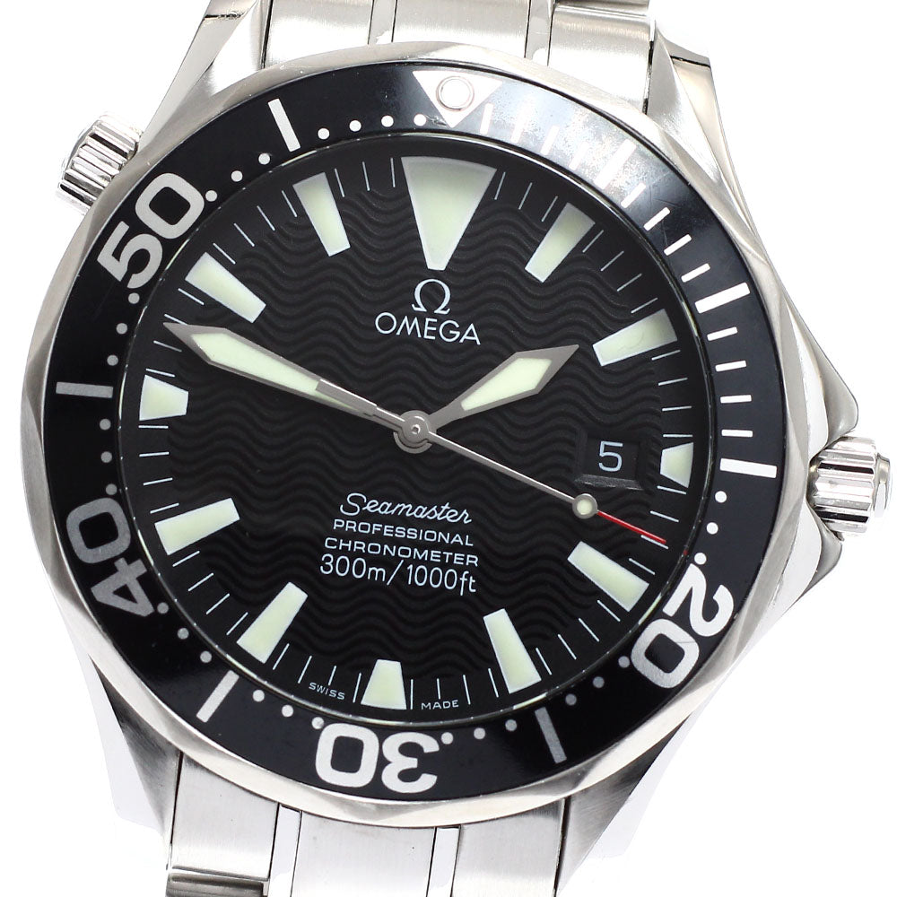 OMEGA Seamaster300 2254.50 Date Black Dial Automatic Men's Watch_921056