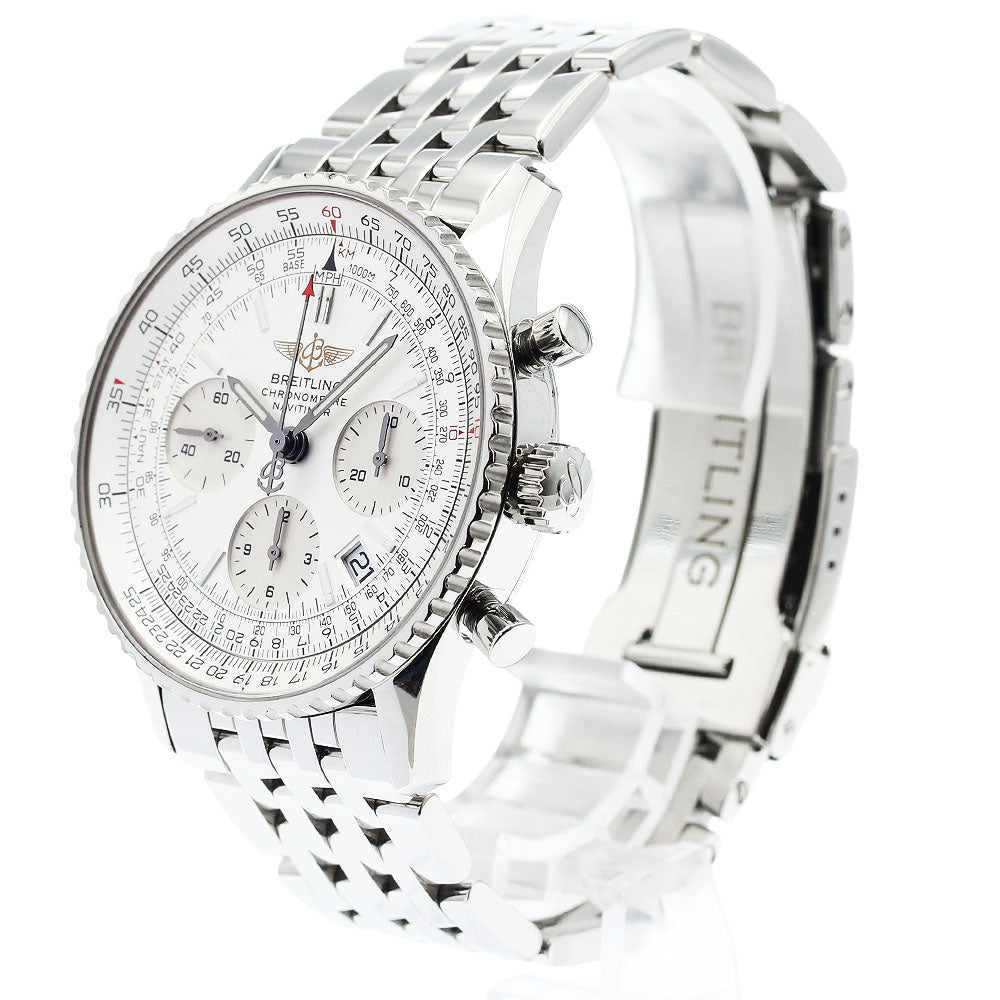 BREITLING Navitimer A23322 Chronograph Silver Dial Automatic Men's Watch_921070
