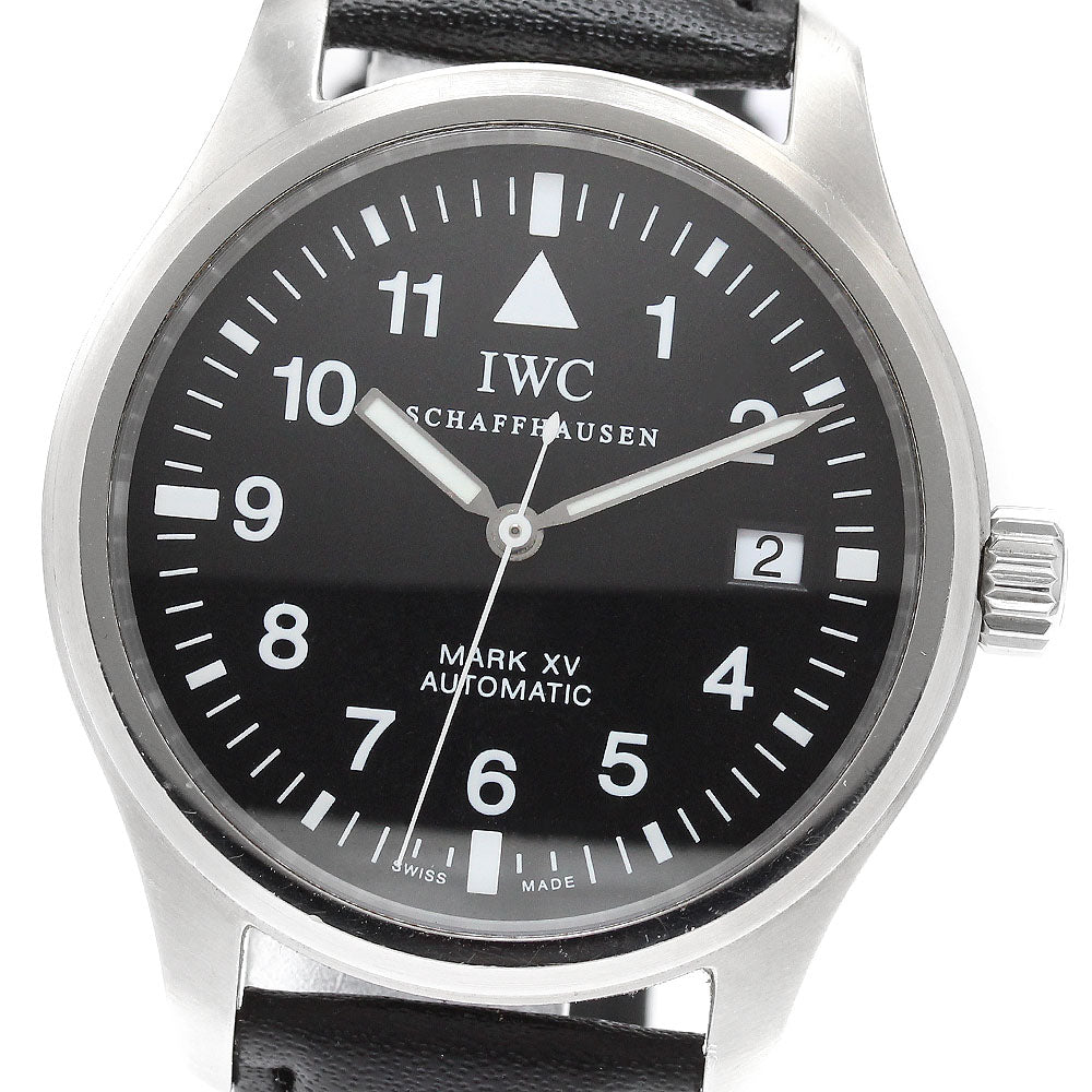 IWC SCHAFFHAUSEN Pilot watch Mark XV IW325301 Date Automatic Men's Watch_921075