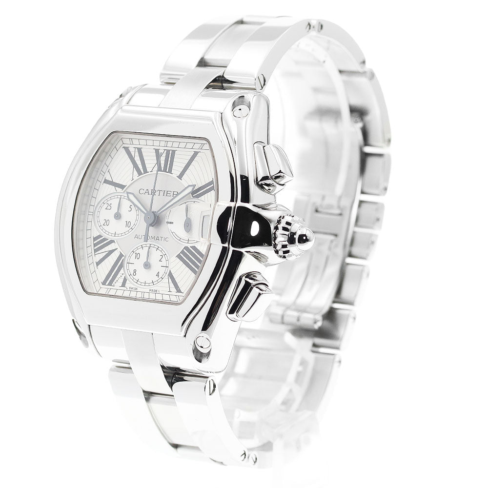 CARTIER Roadster XL W62019X6 Chronograph Automatic Men's Watch_921078