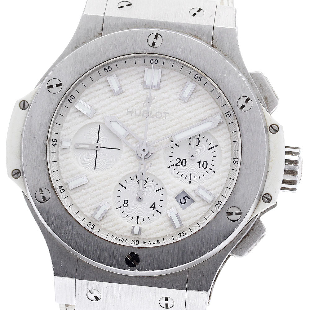 HUBLOT big bang white jeans 301.SE.2710.NR.WJJ14 Japan limited white Dial Automatic Men's Watch_921087