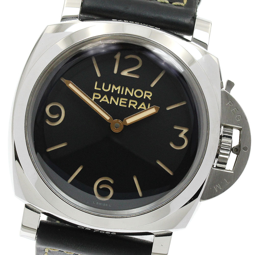 PANERAI Luminor 1950 3DAYS PAM00372 black Dial Hand Winding Men's Watch_921094