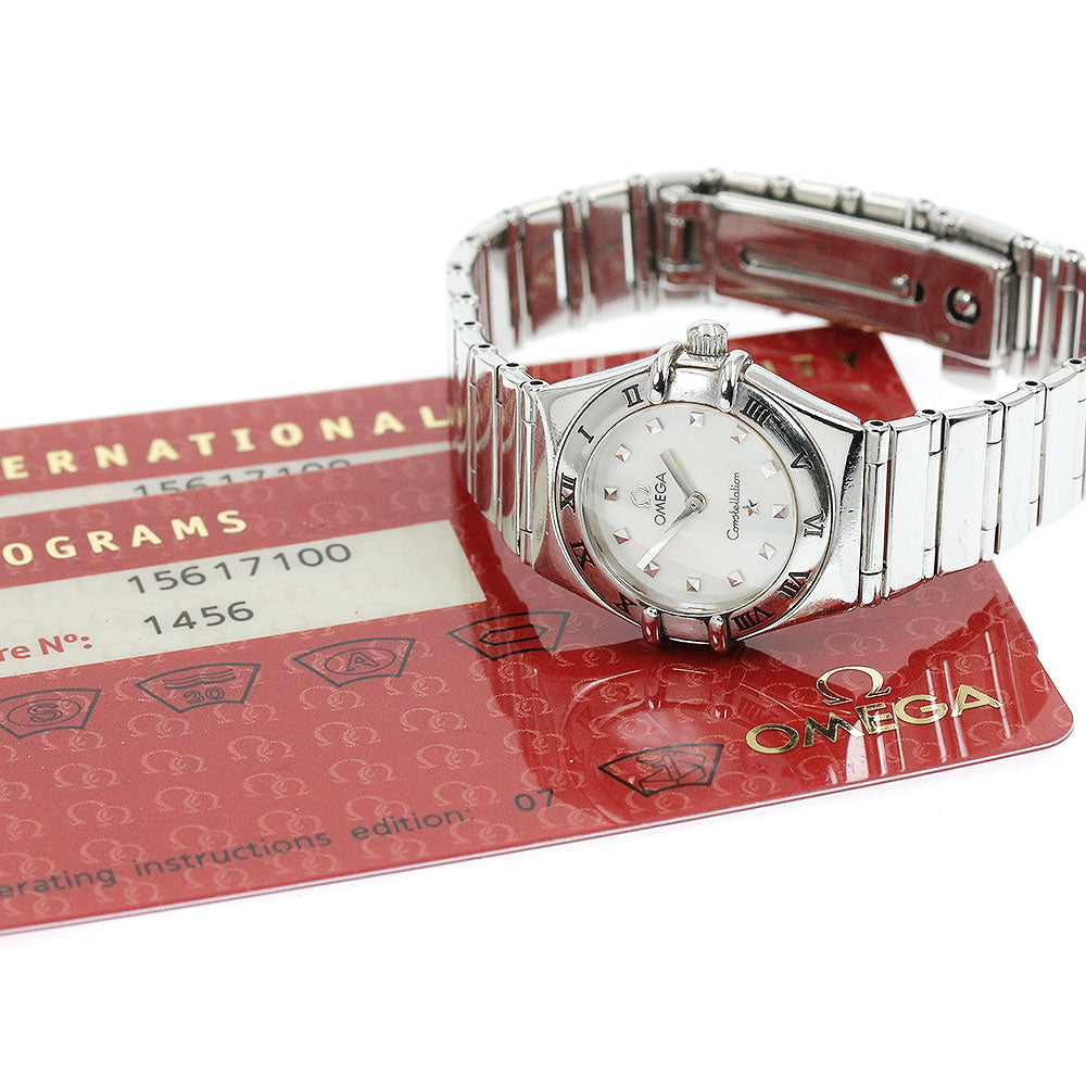 OMEGA Constellation Mini My Choice 1561.71 White shell dial White shell Dial Quartz Ladies Watch_921130