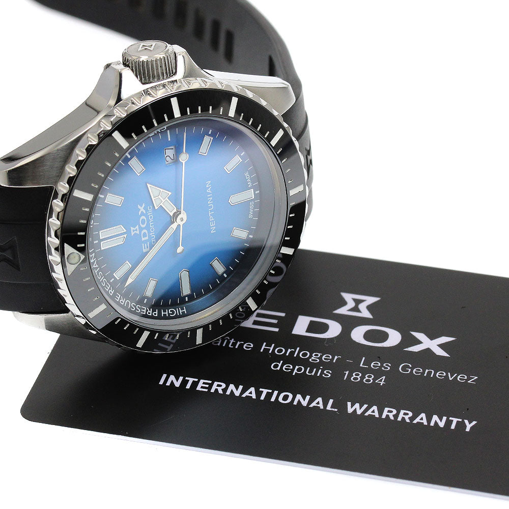 EDOX neptunian automatic 80120 Date blue Dial Automatic Men's Watch_921142
