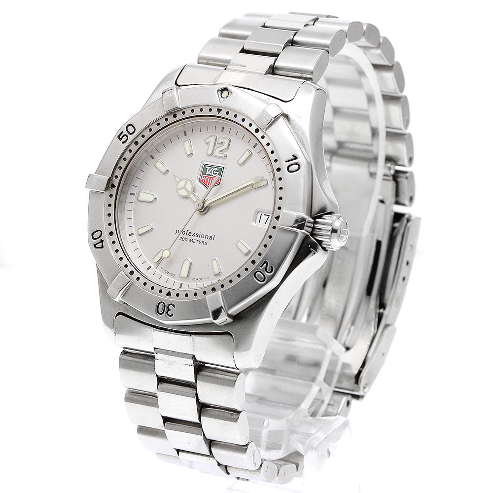TAG HEUER Professional 200 WK1112 Date Silver Dial Quartz Men's Watch_921145