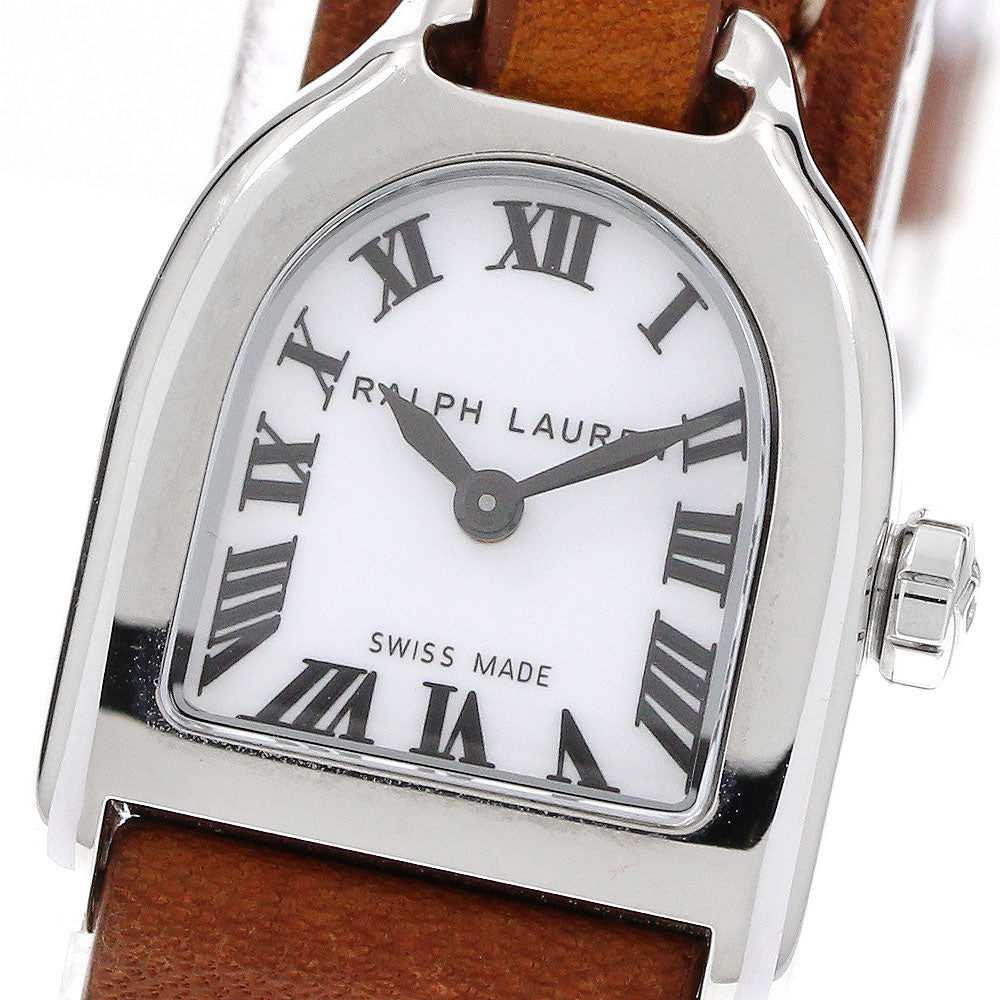 RALPH LAUREN Stirrup White Dial Quartz Ladies Watch_921154
