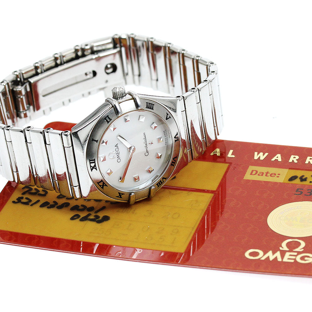 OMEGA Constellation 1571.71 White shell Dial Quartz Ladies Watch_921170