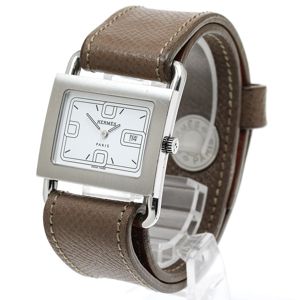 HERMES Valenia BA1.510 Date white Dial Quartz Ladies Watch_921194