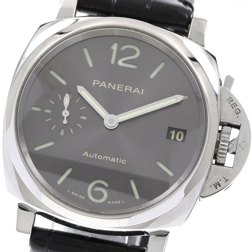 PANERAI Luminor Due PAM01247 Small Second Date gray Dial Automatic Boy's Watch_921209