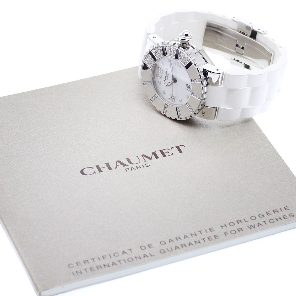 Chaumet Class one 622B Diamond bezel 8P diamond Quartz Boy's Watch_921216