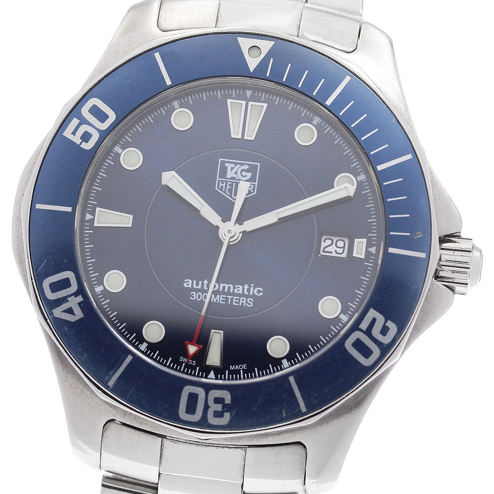 TAG HEUER Aqua racer WAB2011 Date blue Dial Automatic Men's Watch_921218