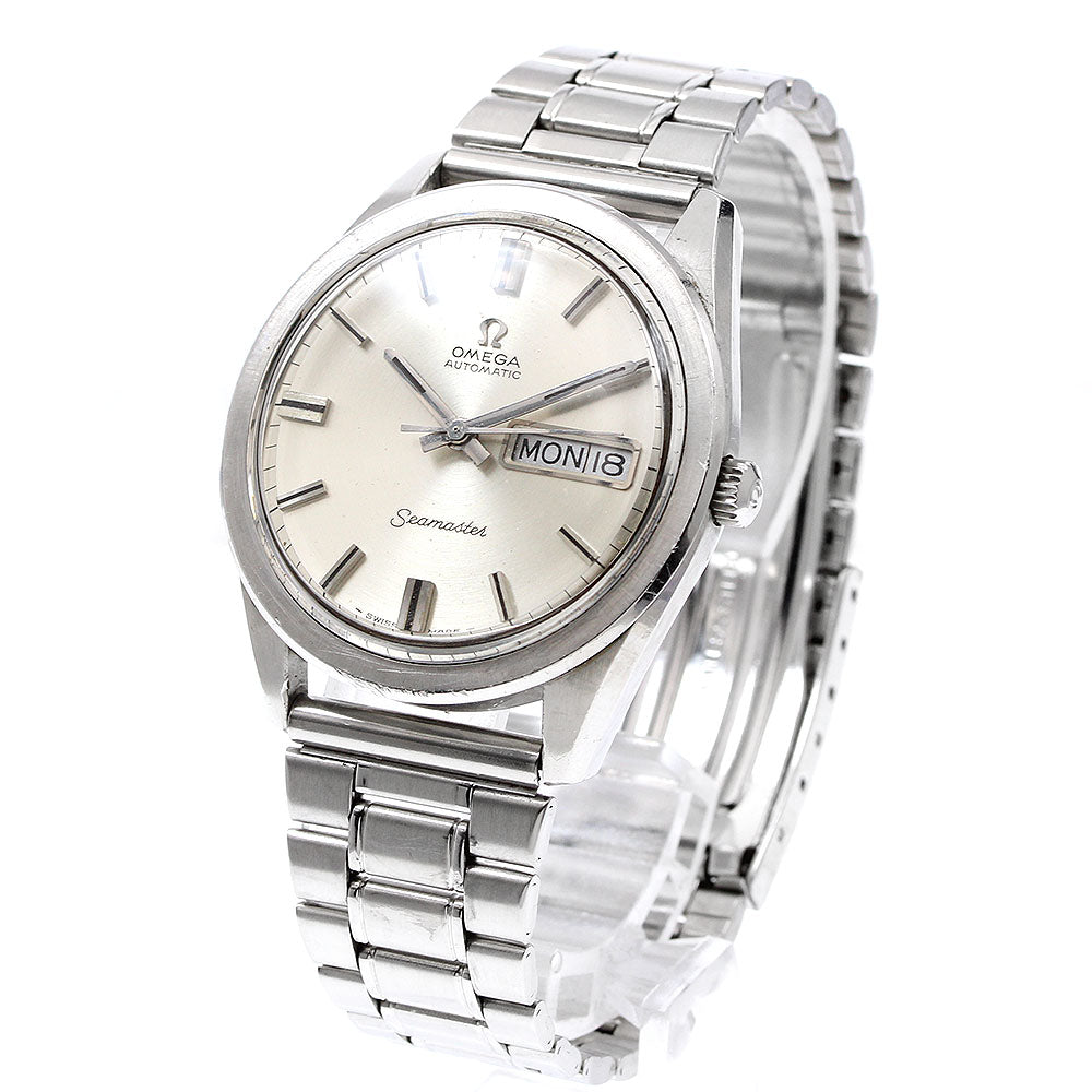 OMEGA Seamaster ST166.032 Day Date cal.752 Silver Dial Auto Men's Watch_921226