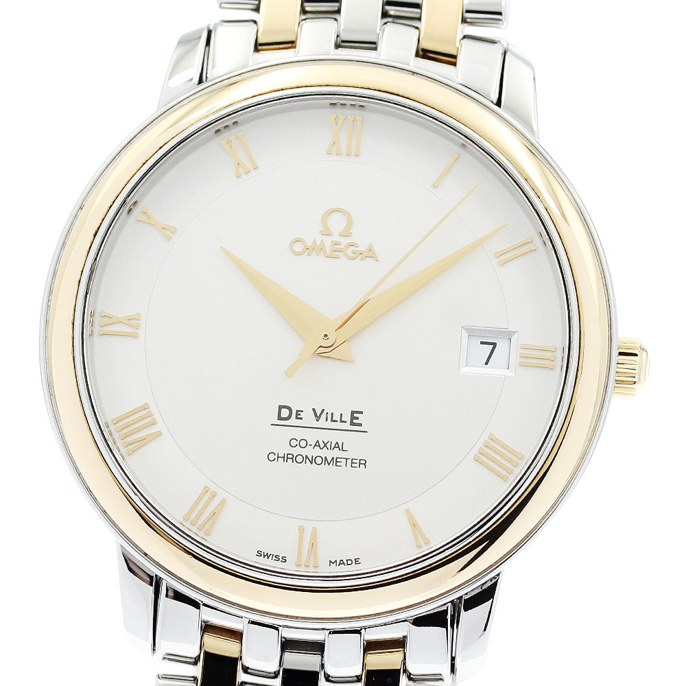 OMEGA De Ville Prestige 4374.31 Coaxial Silver Dial Automatic Men's Watch_921263