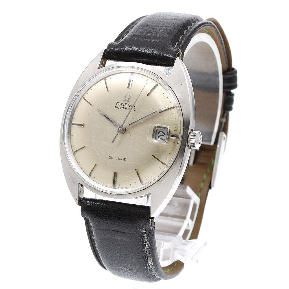 OMEGA De Ville 166.029 Date Silver Dial Automatic Men's Watch_921266