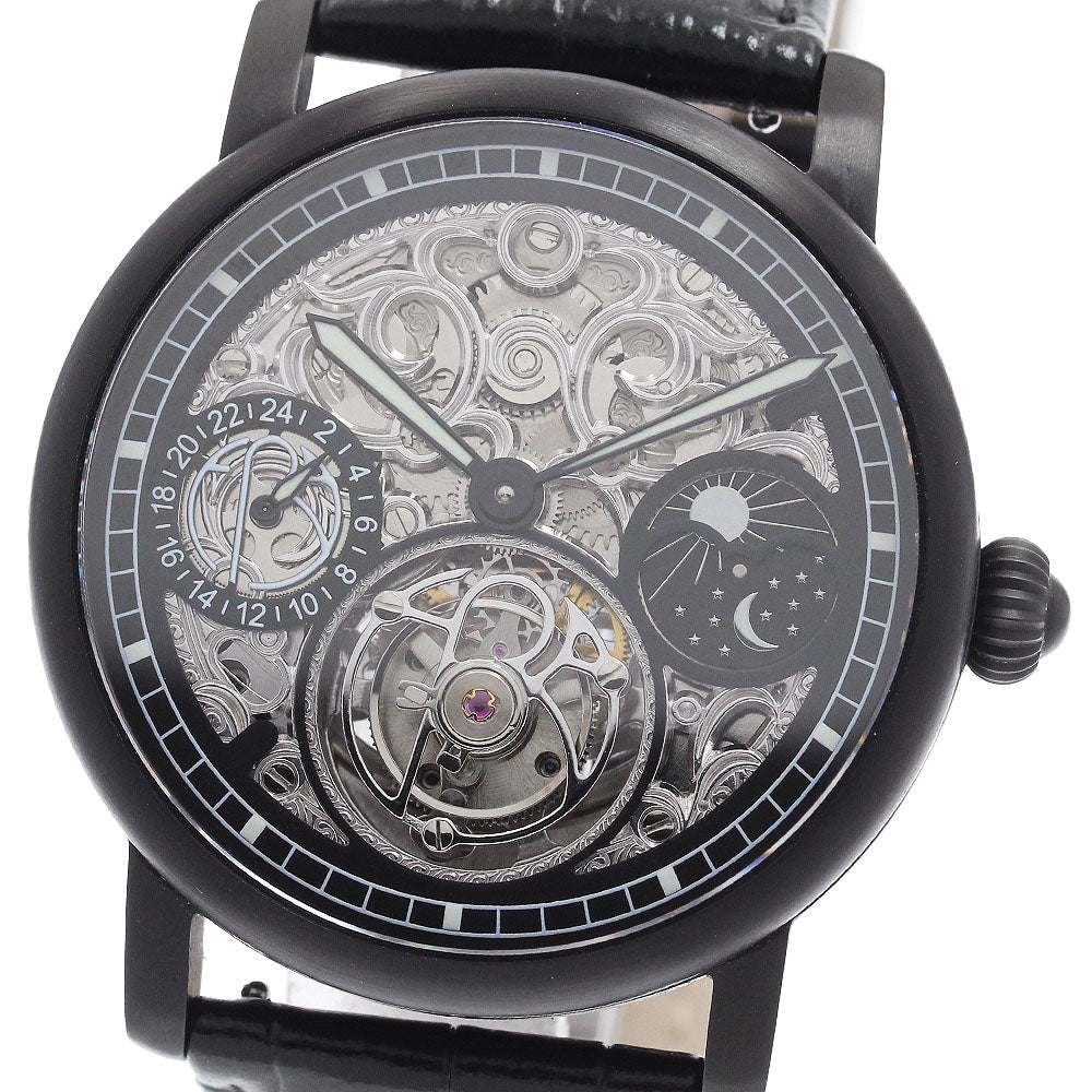 ERA Timepieces Prometheus Tourbillon Moon Phase Silver Dial Automatic Men's Watch_921269