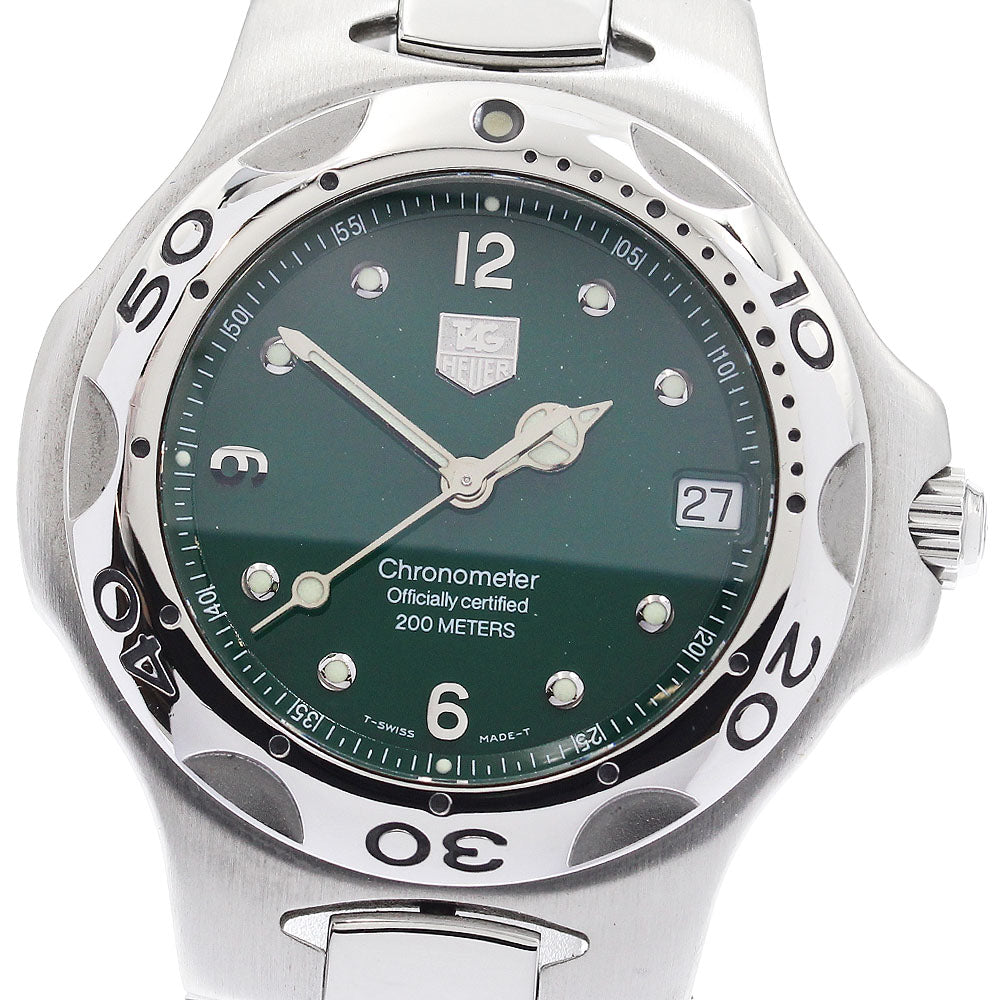 TAG HEUER Kylium WL5112 Date green Dial Automatic Men's Watch_921275