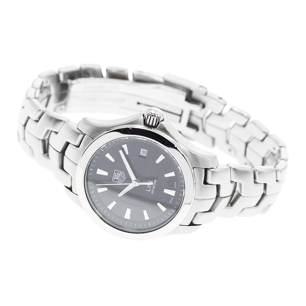TAG HEUER Link WJF1313 Date black Dial Quartz Ladies Watch_921284