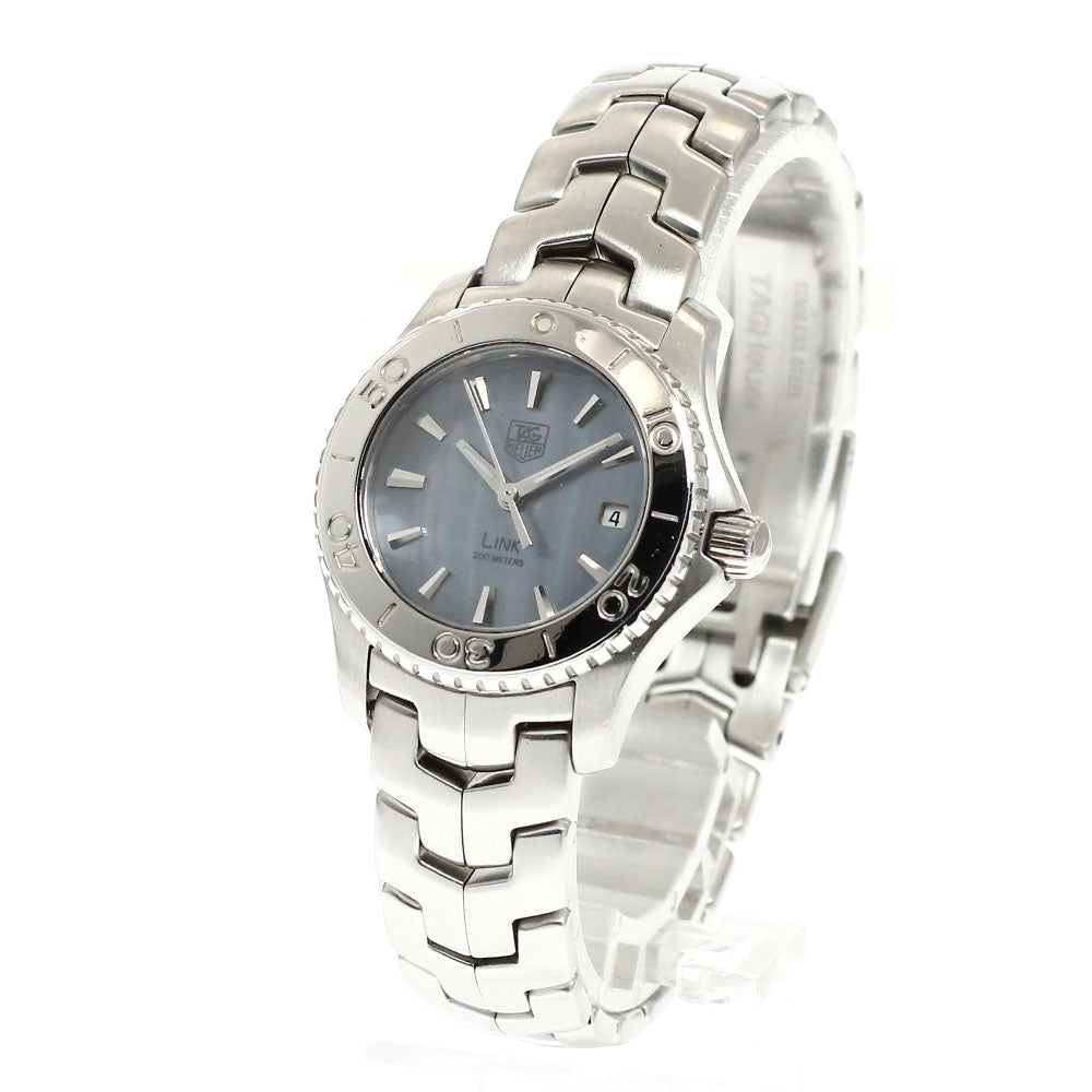 TAG HEUER Link WJ1316-0 Date Blue shell Dial Quartz Ladies Watch_921291