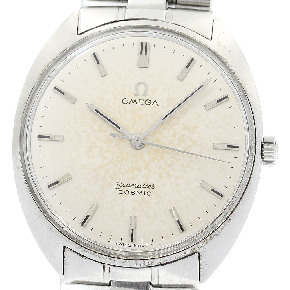 OMEGA Seamaster Cosmic 135.017 Date Silver Dial Hand Winding Men's Watch_921321