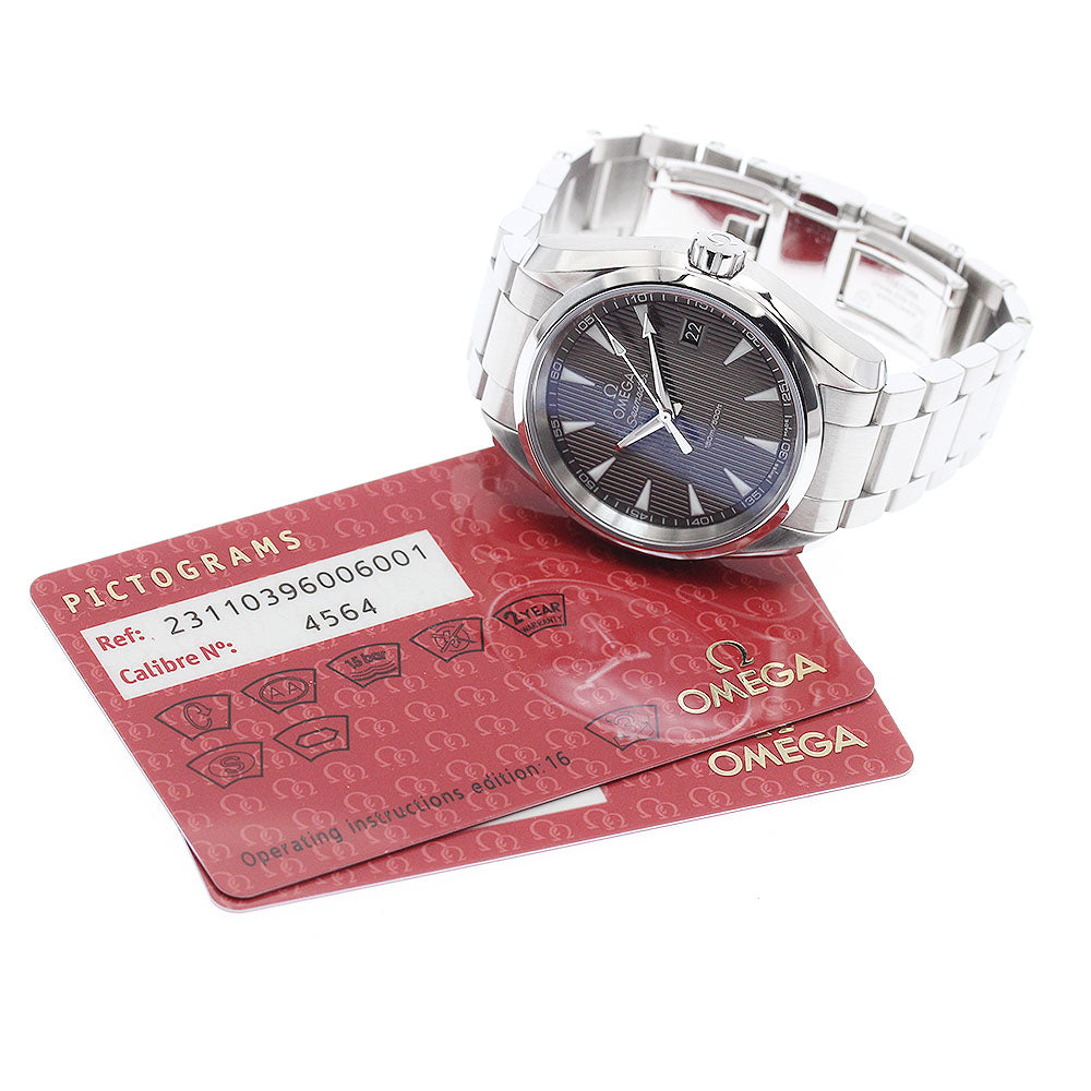 OMEGA Seamaster Aqua Terra 150M 231.10.39.60.06.001 Date Quartz Men's_921323