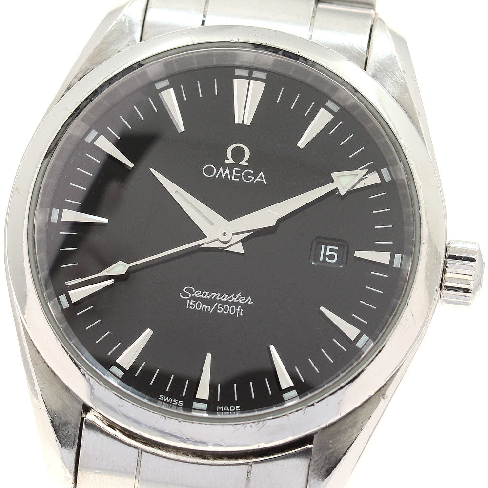 OMEGA Seamaster Aqua Terra 2517.50 Date black Dial Quartz Men's Watch_921328