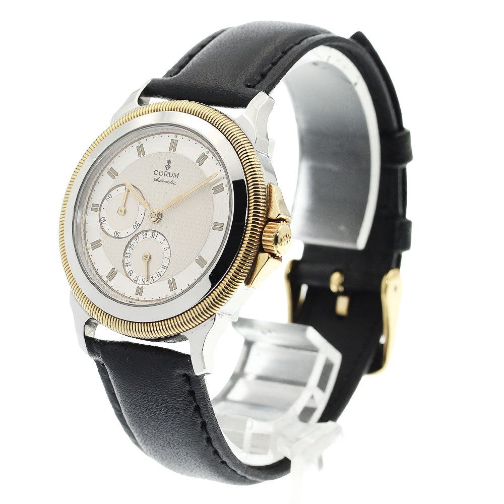 CORUM Mechanic 74.111.21 Date Small Second Silver Dial Automatic Men's_921332