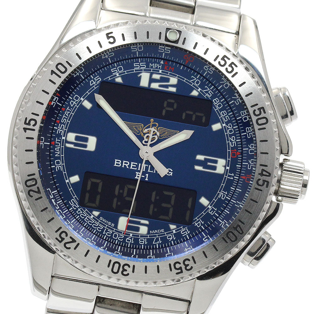 BREITLING Professional B-1 A68062 Chronograph Quartz Men's Watch_921355