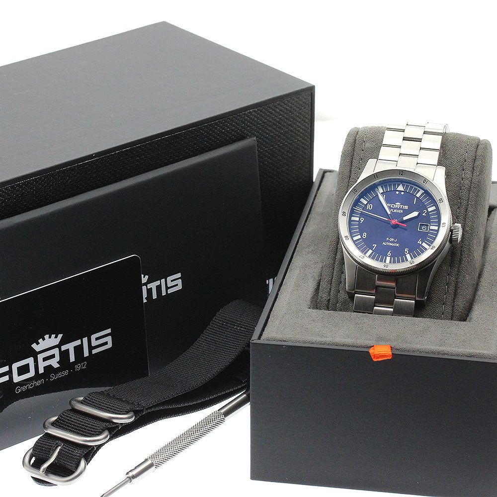 FORTIS Freeger F422.0007 F-39-J Date Japan limited Automatic Men's Watch_921362