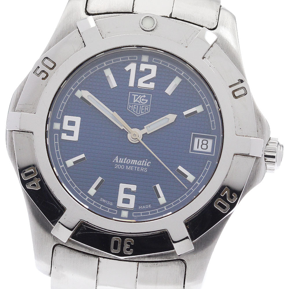 TAG HEUER Exclusive WN2112-0 Date blue Dial Automatic Men's Watch_921364