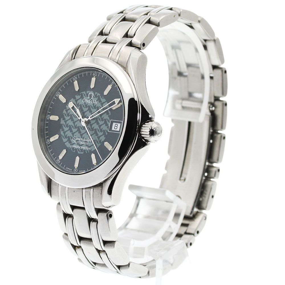 OMEGA Seamaster120 Jack Mayol 2500.80 Date blue Dial Automatic Men's_921389