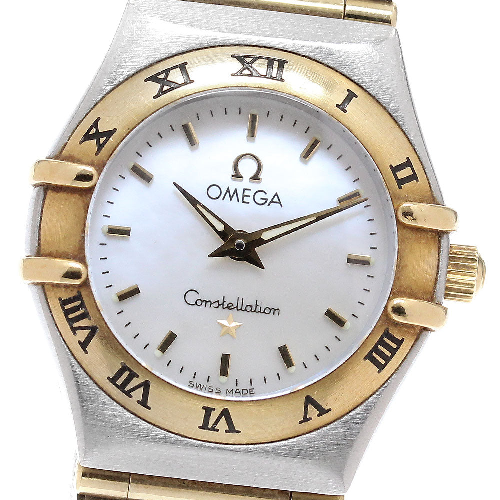 OMEGA Constellation Mini 1262.70 White shell Dial Quartz Ladies Watch_921393